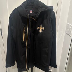 NFL Black and Gold Performance Jacket